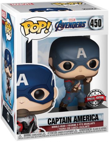 Figurine Funko Pop Avengers : Endgame [Marvel] #450 Captain America