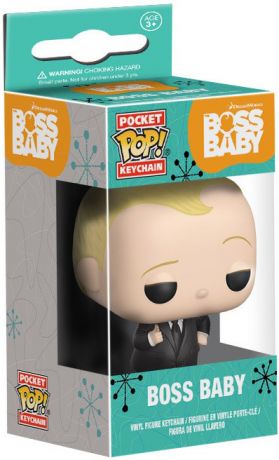 Figurine Funko Pop Baby Boss Boss Baby (Costume) - Porte-clés