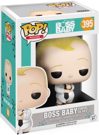 Figurine Funko Pop Baby Boss #395 Boss Baby (Couche & Cravate)