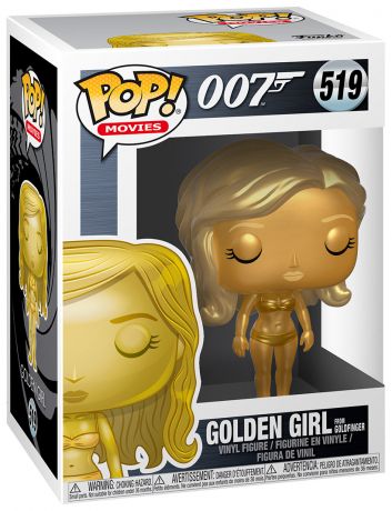 Figurine Funko Pop James Bond 007 #519 Golden Girl - Goldfinger
