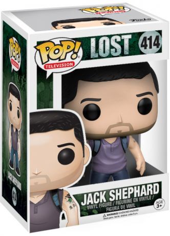 Figurine Funko Pop Lost : Les Disparus #414 Jack Shephard