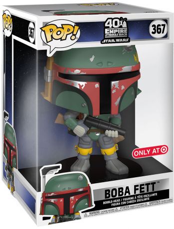 Figurine Funko Pop Star Wars 5 : L'Empire Contre-Attaque #367 Boba Fett - 25 cm