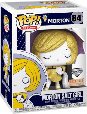 Figurine Funko Pop Icônes de Pub #84 Morton Salt Girl - Pailleté