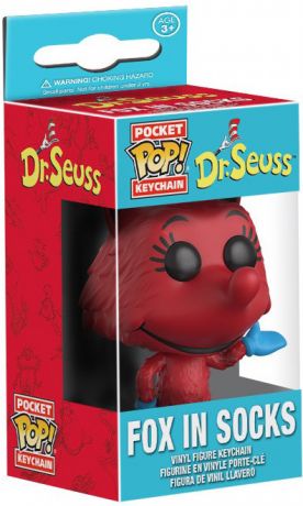 Figurine Funko Pop Dr. Seuss Fox in Socks - Porte-clés
