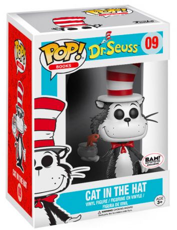 Figurine Funko Pop Dr. Seuss #09 Le Chat chapeauté avec Poisson