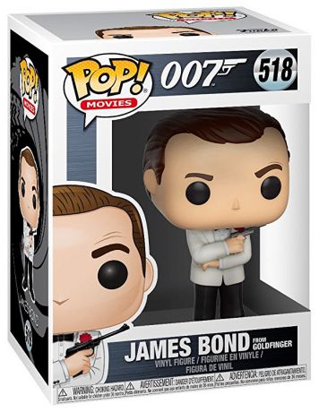 Figurine Funko Pop James Bond 007 #518 James Bond - Goldfinger