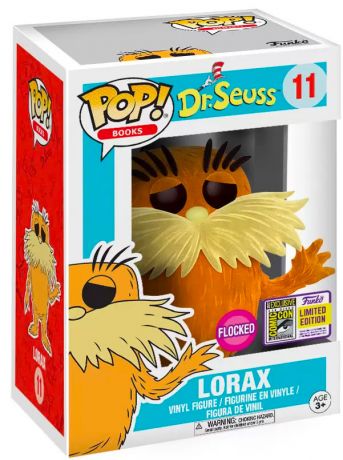 Figurine Funko Pop Dr. Seuss #11 Le Lorax - Floqué