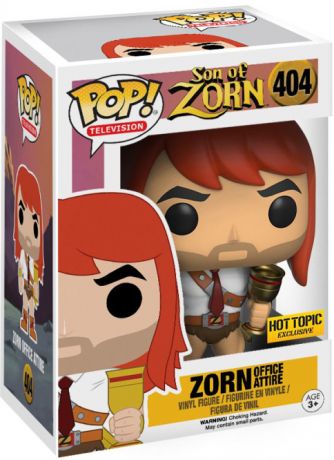 Figurine Funko Pop Son of Zorn #404 Zorn Tenue de Bureau