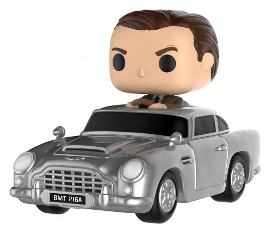 Figurine Funko Pop James Bond 007 #44 James Bond - Avec Aston Martin DB5