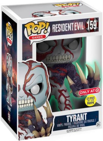 Figurine Funko Pop Resident Evil #159 Tyran - Brillant dans le noir & 15 cm