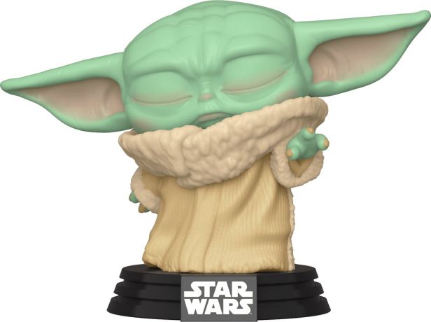 Figurine Funko Pop Star Wars : Le Mandalorien #385 L'Enfant utilisation de la Force