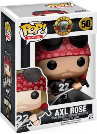 Figurine Funko Pop Guns N' Roses #50 Axl Rose