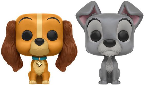 Figurine Funko Pop La Belle et le Clochard [Disney] Lady & Clochard - 2 Pack