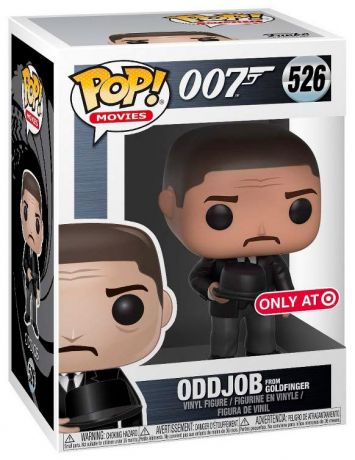 Figurine Funko Pop James Bond 007 #526 Oddjob - Jetant son chapeau