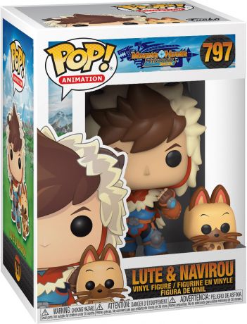 Figurine Funko Pop Monster Hunter #797 Lute & Navirou