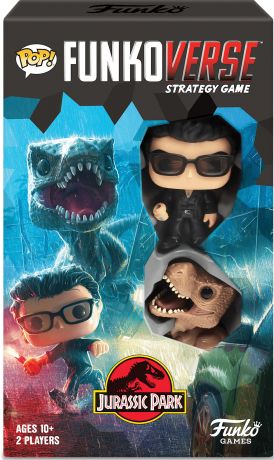 Figurine Funko Pop Jurassic Park Funkoverse Jurassic Park - Jeu de Stratégie 2 Joueurs