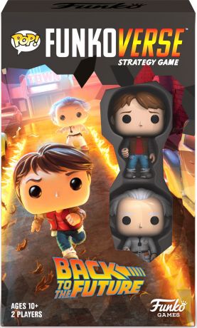 Figurine Funko Pop Retour vers le Futur Retour vers le Futur - Jeu de Stratégie 2 joueurs