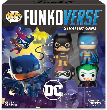 Figurine Funko Pop DC Super-Héros Funkoverse DC - Jeu de Stratégie 4 joueurs