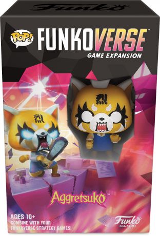 Figurine Funko Pop Sanrio Funkoverse Aggretsuko - Jeu de Stratégie 2 joueurs