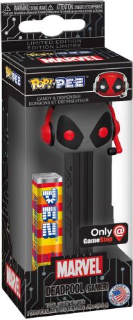 Figurine Funko Pop Deadpool [Marvel] Deadpool Gris (Gamer) - Pez