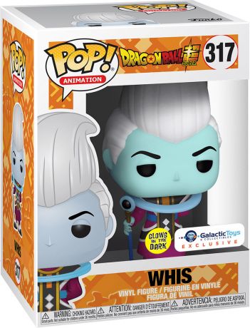 Figurine Funko Pop Dragon Ball Super #317 Whis - Glows in the Dark