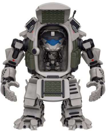 Figurine Funko Pop Titanfall 2 #131 Atlas et Pilot - 15 cm