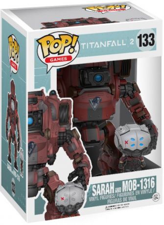 Figurine Funko Pop Titanfall 2 #133 Sarah et MOB-1316 - 15 cm 