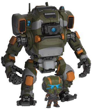 Figurine Funko Pop Titanfall 2 #132 Jack et BT- 15 cm