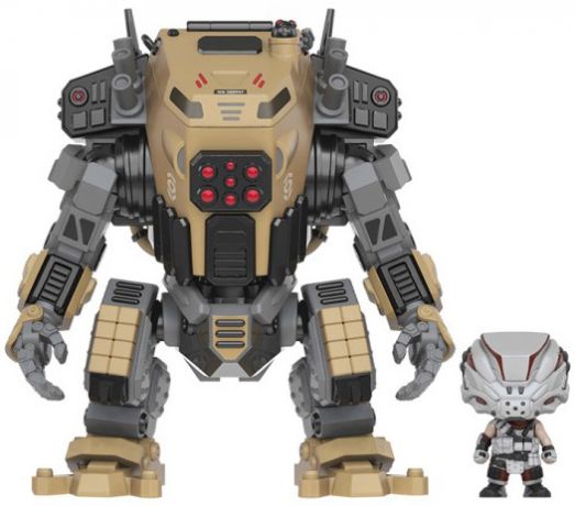 Figurine Funko Pop Titanfall 2 #134 Blisk et Legion - 15 cm