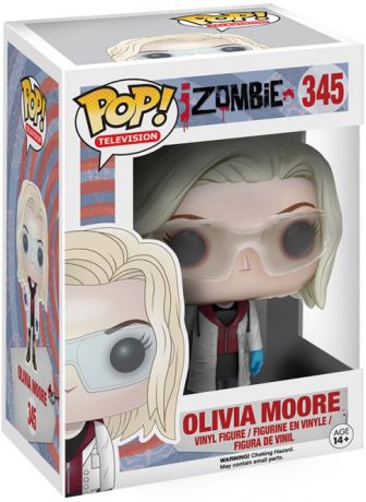 Figurine Funko Pop IZombie #345 Olivia Moore avec Lunettes