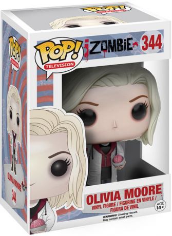 Figurine Funko Pop IZombie #344 Olivia Moore avec Cerveau