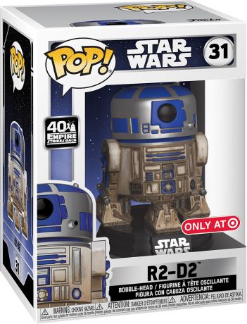 Figurine Funko Pop Star Wars 5 : L'Empire Contre-Attaque #31 R2-D2
