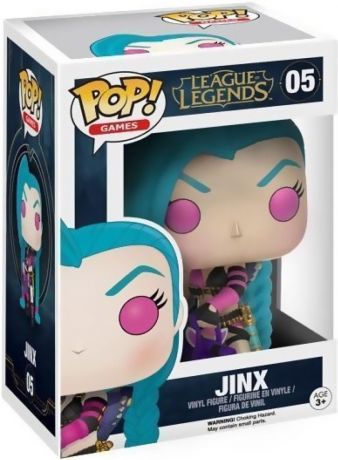 Figurine Pop League of Legends #5 pas cher : Jinx