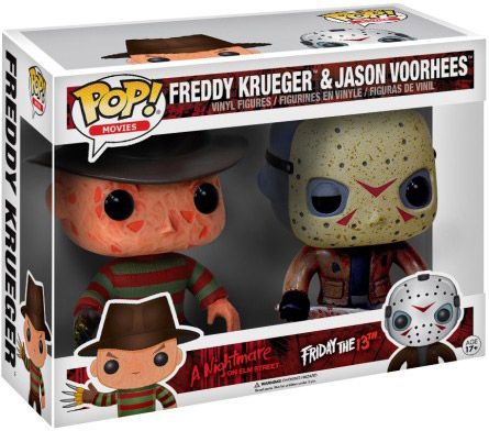 Figurine Funko Pop Vendredi 13 Freddy Krueger & Jason Voorhees - 2 pack