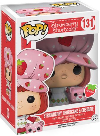 Figurine Funko Pop Charlotte aux fraises #131 Charlotte aux fraises & Pralinette - Parfumé