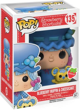 Figurine Funko Pop Charlotte aux fraises #135 Baba Hortensia & Cheesecake - Parfumé