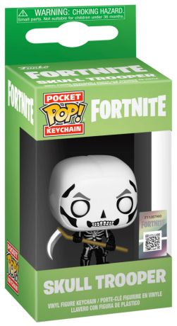 Figurine Funko Pop Fortnite Skull Trooper - Porte-clés