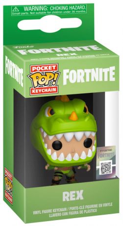 Figurine Funko Pop Fortnite Rex - Porte-clés