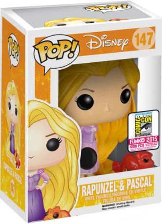 Figurine Funko Pop Raiponce [Disney] #147 Raiponce & Pascal