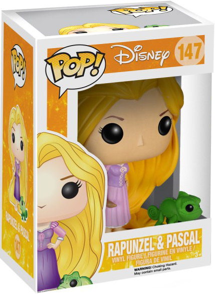 Figurine Pop Raiponce [Disney] #147 pas cher : Raiponce & Pascal