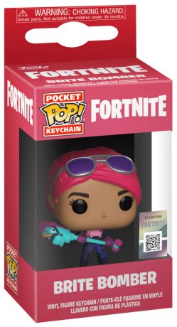 Figurine Funko Pop Fortnite Brite Bomber - Porte-clés