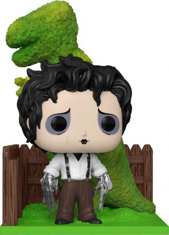 Figurine Funko Pop Edward aux mains d'argent #985 Edward avec Arbuste en forme de Dinosaure