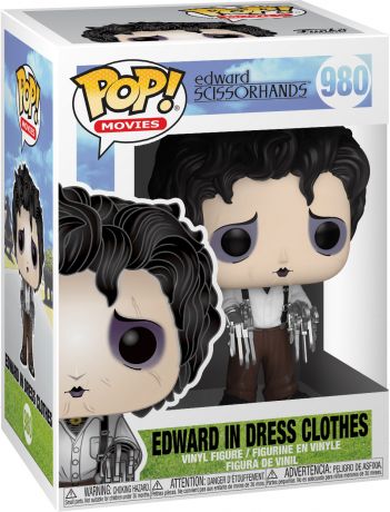 Figurine Funko Pop Edward aux mains d'argent #980 Edward en Vêtements Habillés