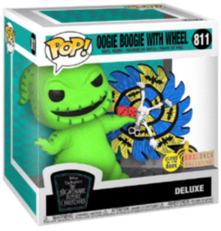 Figurine Funko Pop L'étrange Noël de M. Jack [Disney] #811 Oogie Boogie avec Roulette - Brillant dans le Noir