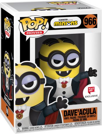 Figurine Funko Pop Les Minions #966 Dave'Acula