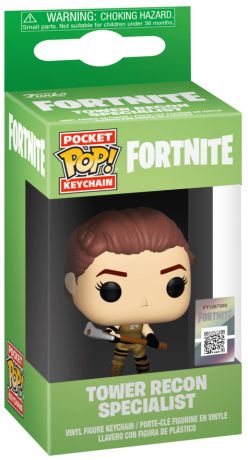 Figurine Funko Pop Fortnite Towner Recon Specialist - Porté-clés