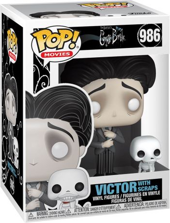 Figurine Funko Pop Les Noces funèbres #986 Victor avec Scraps