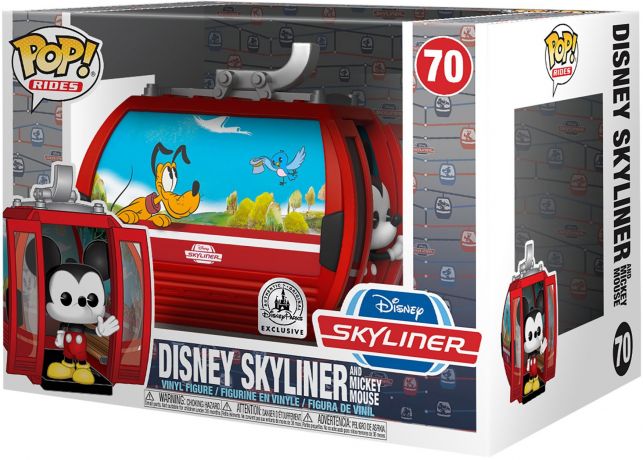 Figurine Funko Pop Parcs Disney  #70 Disney Skyliner et Mickey Mouse