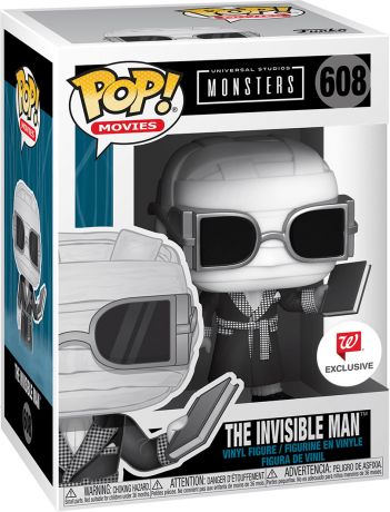 Figurine Funko Pop Universal Monsters #608 L'Homme Invisible