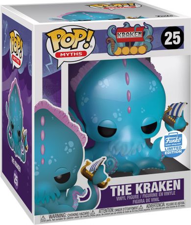 Figurine Funko Pop Mythes et Légendes #25 Le Kraken - 15 cm